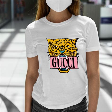 gucci tiger t shirt blue|gucci tiger sequin shirt.